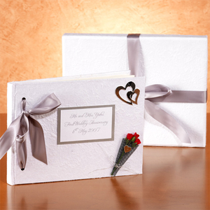 Personalised First Wedding Anniversary Photo Album