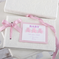 Personalised Handmade Baby Album Girl