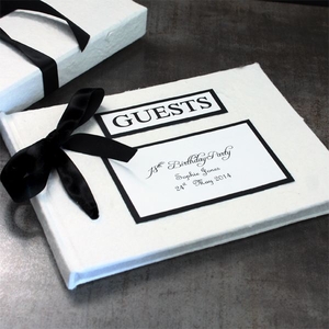 Personalised Handmade Guest Book