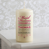 Personalised Maid Of Honour Candle