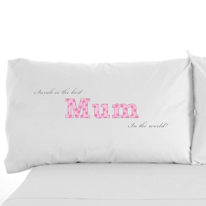 Personalised Mum Pillowcase