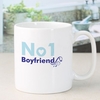 Personalised Number 1 Boyfriend Mug