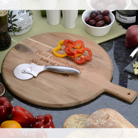Personalised Pizza Board With Cutter
