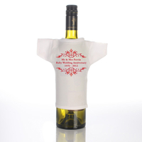 Personalised Ruby Anniversary Wine Bottle T-Shirt