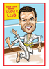 Personalised Sports Caricature - Karate