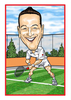 Personalised Sports Caricature - Tennis