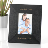 Personalised Wooden Frame - Black