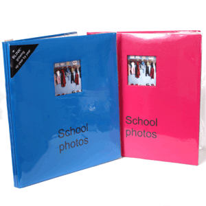 School Photo Album - Blue