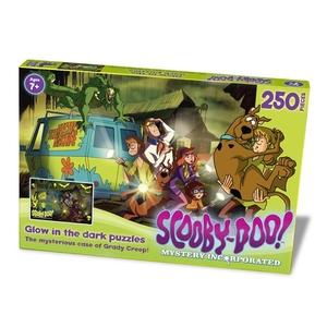 Scooby Doo Glow In The Dark Grady Creep 250pc Jigsaw Puzzle
