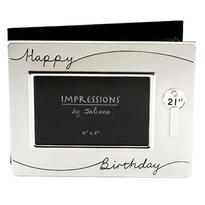 Silver Plated 21st Birthday Photo Album