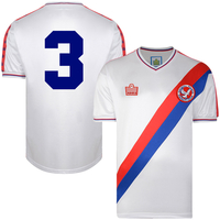 Admiral Crystal Palace Away No.3 Retro Shirt 1978 (Retro Flock Printing) - L