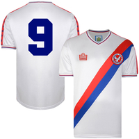Admiral Crystal Palace Away No.9 Retro Shirt 1978 (Retro Flock Printing) - L