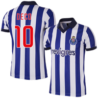 Copa FC Porto Home Deco 10 Retro Shirt 2002 (Retro Flex Printing) - L