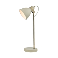 Dar Frederick Desk Lamp - Cream