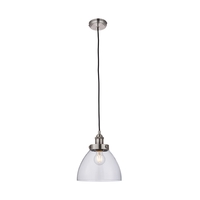 Endon Hansen Ceiling Pendant Light - Brushed Silver