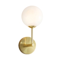 Endon Otto Wall Light - Brushed Brass