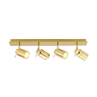 Forum Scorpius 4 Light SpotLight Bar - Brass