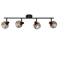 Lucide Maren 4 Light Spotlight Bar - Black
