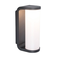 Lutec Adalyn LED Outdoor Wall Light - Dark Grey