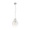 Naomi Ceiling Pendant Light - Polished Chrome with Clear Shade