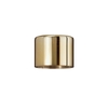 Nasir Glass Ceiling Pendant Shade - Gold