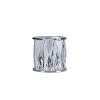 Neil Glass Ceiling Pendant Shade - Polished Chrome
