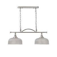 Nicholas Bar Ceiling Pendant Light - Polished Nickel