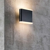 Nordlux Akron 11 LED Outdoor Up & Down Wall Light - Black