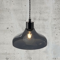 Nordlux Alrun Glass Ceiling Pendant Light - Smoked