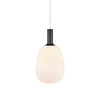 Nordlux Alton 23 Glass Ceiling Pendant Light - Black & White