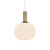 Nordlux Alton 25 Glass Ceiling Pendant Light - Brass