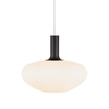 Nordlux Alton 35 Glass Ceiling Pendant Light - Black & White