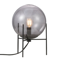 Nordlux Alton Glass Table Lamp - Black