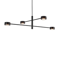Nordlux Clyde 4 Light LED Ceiling Pendant - Black
