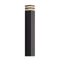 Nordlux Elm Outdoor Bollard Light - Black