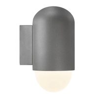Nordlux Heka Outdoor Wall Light - Dark Grey