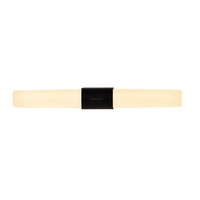 Nordlux Helva Twin LED Wall Light - Black