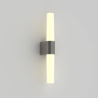 Nordlux Helva Twin LED Wall Light - Brushed Nickel