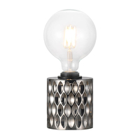Nordlux Hollywood Glass Table Lamp - Smoke