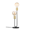 Nordlux Josefine 2 Light Table Lamp - Matt Black