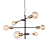 Nordlux Josefine 6 Arm Ceiling Pendant Light - Matt Black