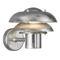 Nordlux Kurnos 20 Outdoor Wall Light - Galvanised Steel