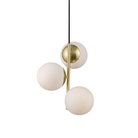 Nordlux Lilly Multi Arm Ceiling Pendant Light - Brass