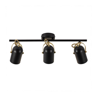 Nordlux Lotus 3 Light Spotlight Bar - Black