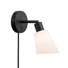 Nordlux Molli Wall Light with Plug - Black