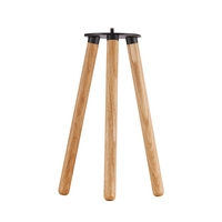 Nordlux Wood Tripod Table Base Feature Light Accessory - Brown