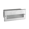 Norlys Namos Rectangle LED Outdoor Wall Light - Galvanised Steel