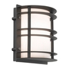 Norlys Stockholm Outdoor Flush Wall Light - Black