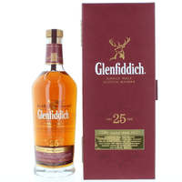 Glenfiddich Rare Oak 25 Year Old Single Malt Scotch Whisky - 70cl 43%