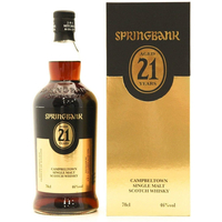 Springbank 21 Year Old Single Malt Scotch Whisky Limited Release - 70cl 46%